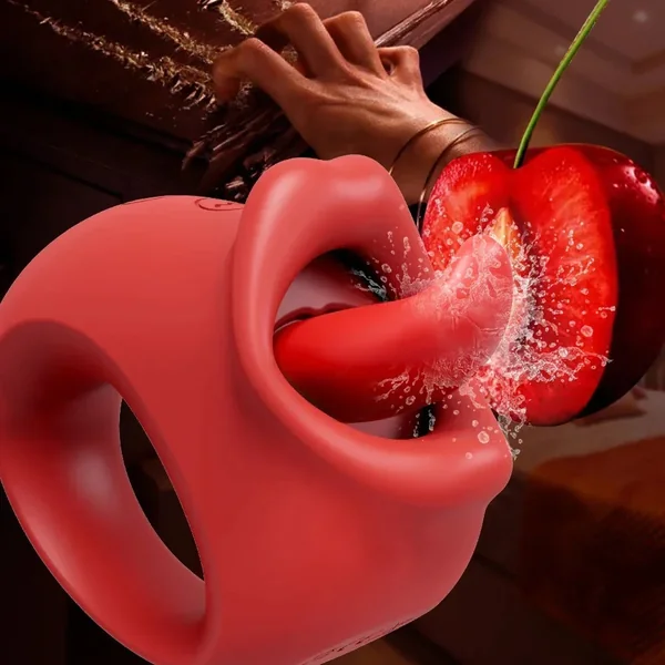 Vibrating Tongue Toy 10 Vibration & Licking Modes