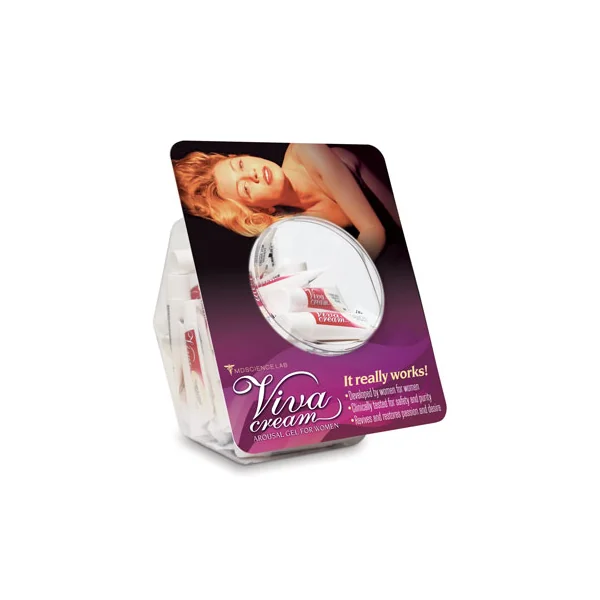 VIVA CREAM 50PC FISHBOWL