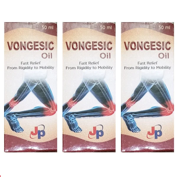 VONGESIC OIL (Pack Of 3) (50ml Each)