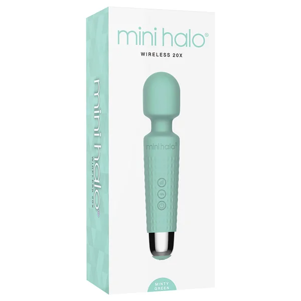 Voodoo Mini Halo Wand Massager - Minty Green