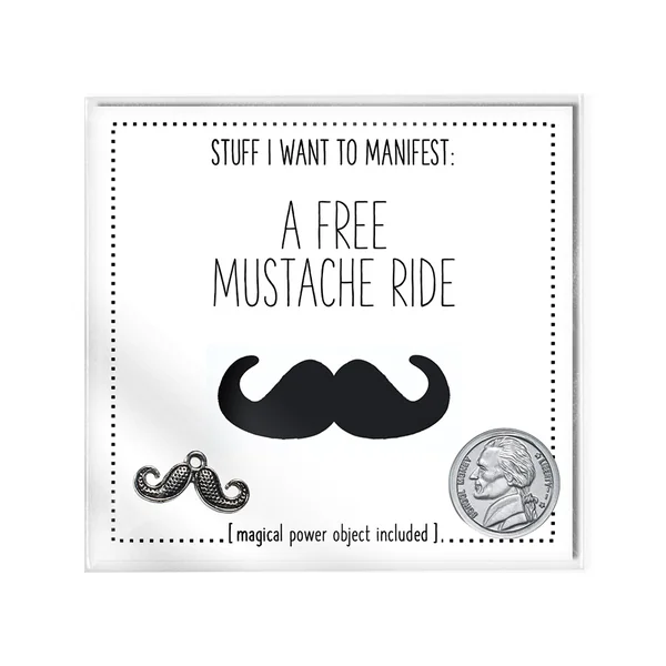 Warm Human – Mini Card A Free Mustache Ride