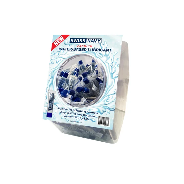 Water-Based Lubricant 10ml 100pc Fishbowl Display