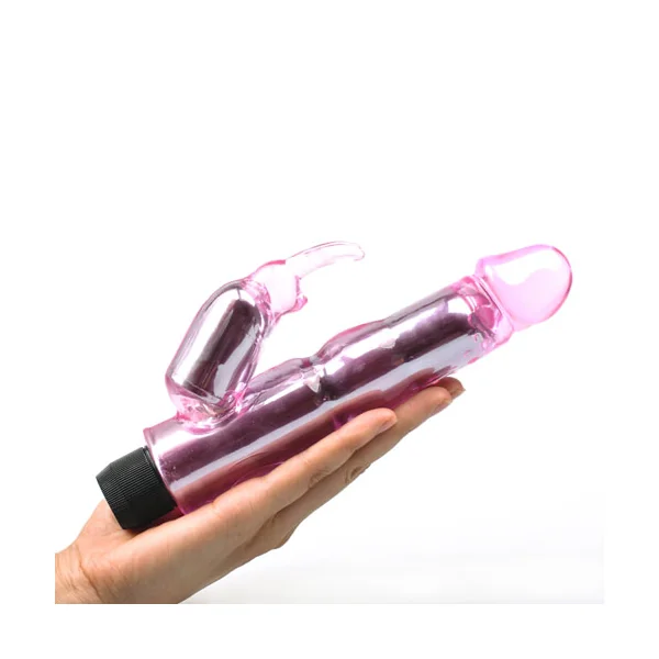 Waves Of Pleasure Crystal Pink Rabbit Vibrator