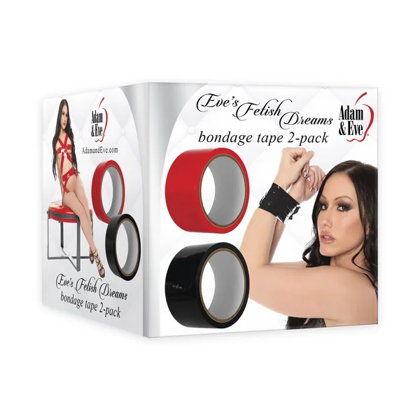 (WD) ADAM & EVE EVE’S FETISH D BONDAGE TAPE 2PK