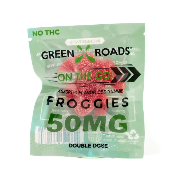(WD) CBD EDIBLES 50MG FROGGIES THE GO (NET)