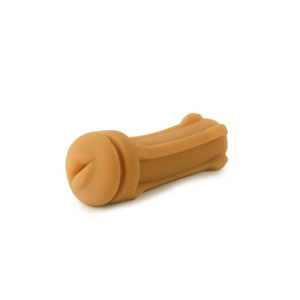 (WD) CYBERSKIN VULCAN DEEP THR MOCHA STROKER