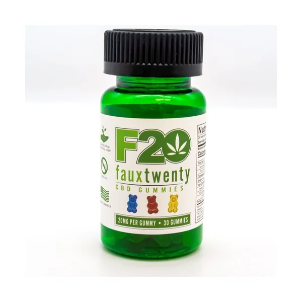 (WD) FAUX 20 PURE CBD 30MG PER CAPSULE 30CT BOTTLE