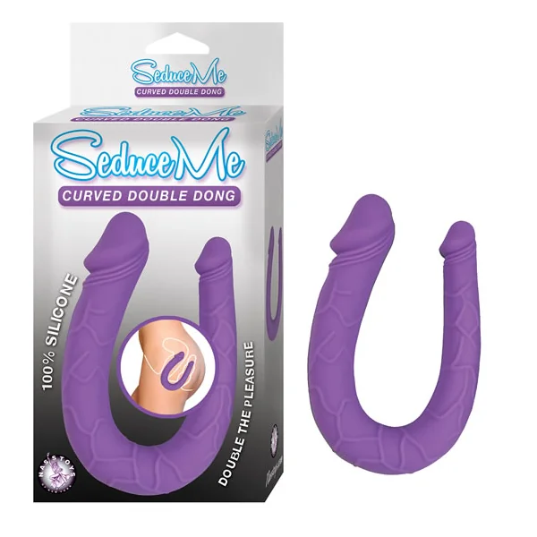 (WD) SEDUCE ME CURVED DOUBLE D PURPLE