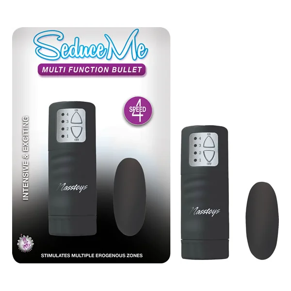 (WD) SEDUCE ME MULTI FUNCTION BULLET BLACK