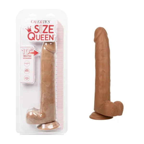 (WD) SIZE QUEEN 10IN BROWN