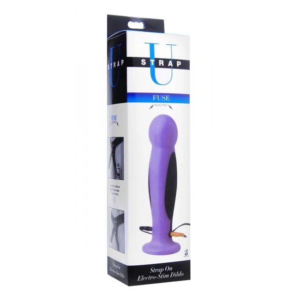 (WD) STRAP U FUSE STRAP ON ELE STIMULATING HARNESS DILDO