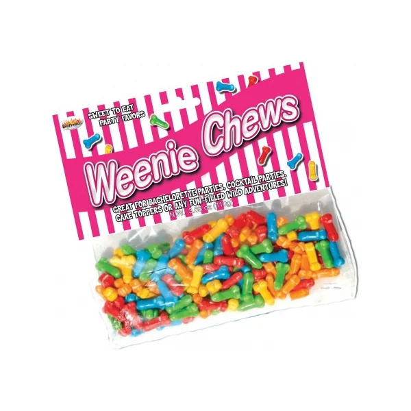 WEENIE CHEWS PENIS CANDY 125PCS