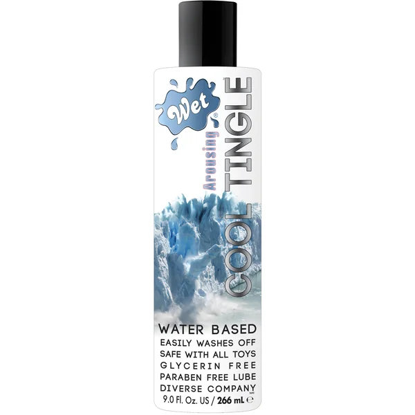 Wet Cool Tingle Water Based Lubricant - 9.0 Fl Oz