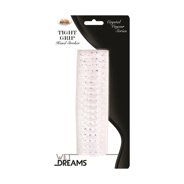 Wet Dreams Crystal Voyeur Tight Grip Stroker