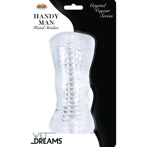 WET DREAMS HANDY MAN STROKER CLEAR