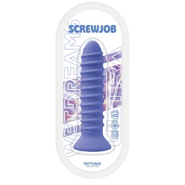 Wet Dreams Screwjob Rechargeable Silicone Vibrator