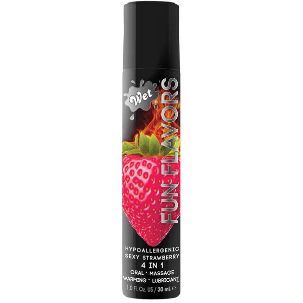 Wet Fun Flavors Sexy Strawberry - 1 Fl. Oz.
