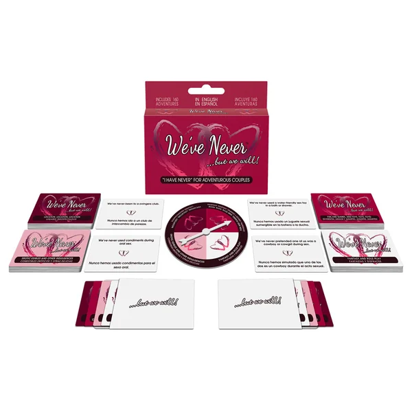 We've Never Erotic Never Have I Ever Couples' Card Game