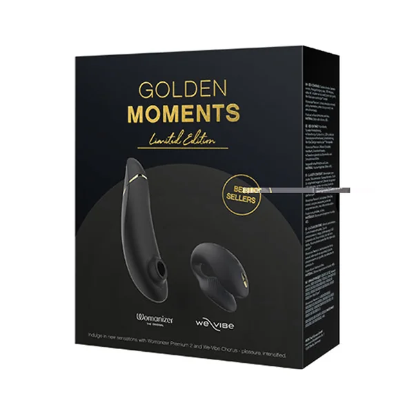 'we-vibe Chorus / Womanizer Premium 2 Golden Moments Collection 2023 - Black/gold