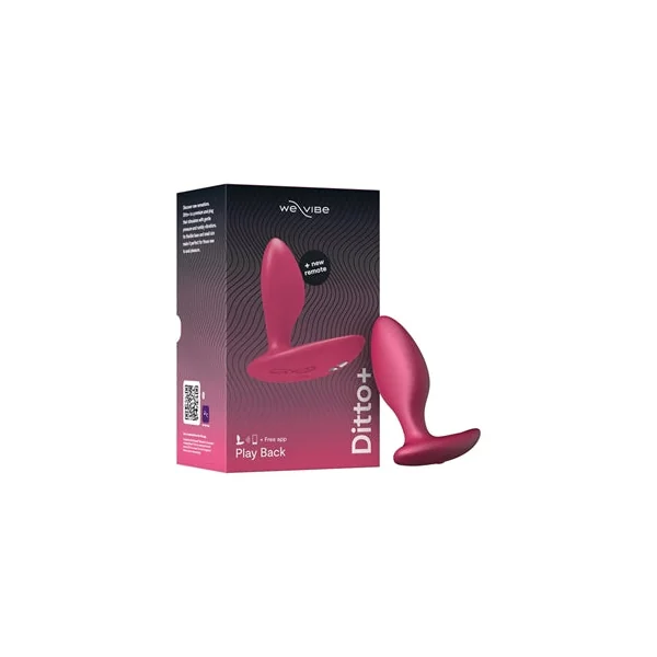 We-Vibe™ Ditto+ Vibrating Anal Plug Interactive Couples Masturbator