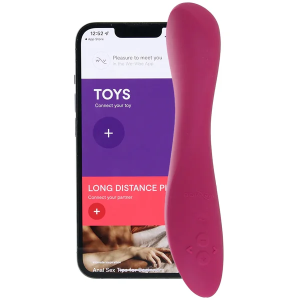 We-Vibe Rave 2 Silicone G-Spot Vibe in Fuschia