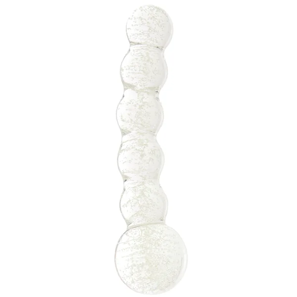 Whipsmart Glow In The Dark Beaded Glass Dildo