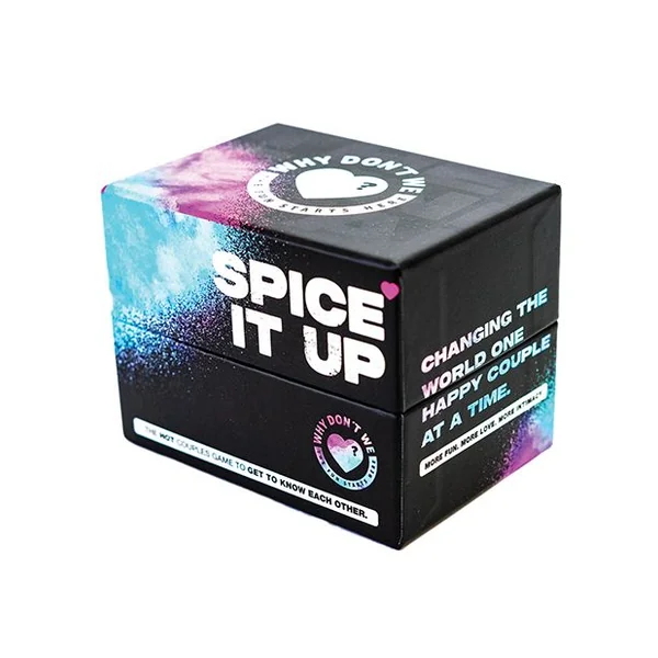 Why Don't We Spice It Up Card Game