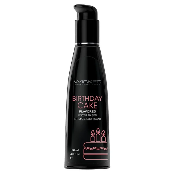 Wicked Aqua Flavored Lube - Birthday Cake 4oz