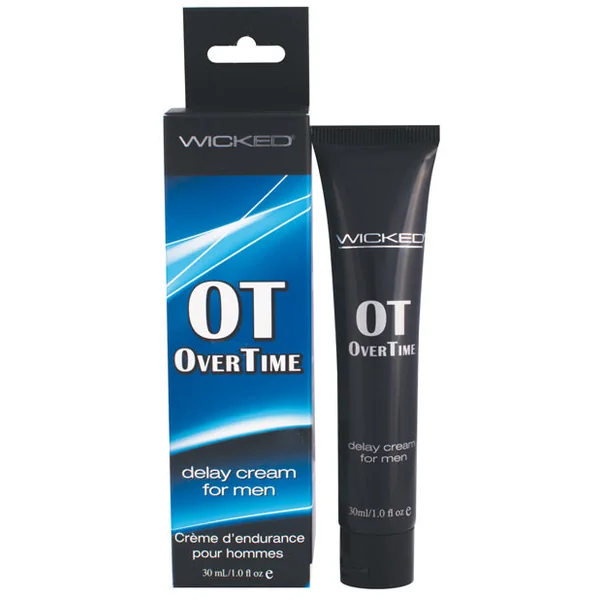 Wicked Sensual Care Overtime Delay Cream-prolonger For Men - 1 Oz