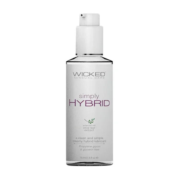 Wicked Sensual Care Simply Hybrid Lubricant – 2.3 oz