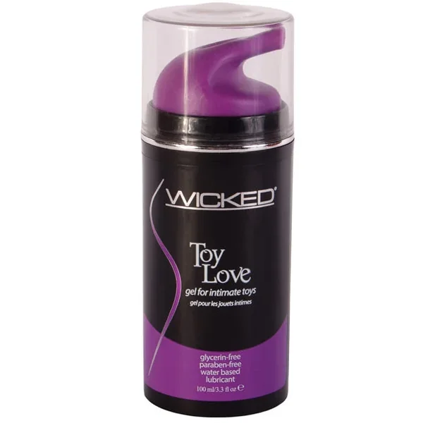Wicked Sensual Care Toy Love Water Based Gel – 3.3 Oz