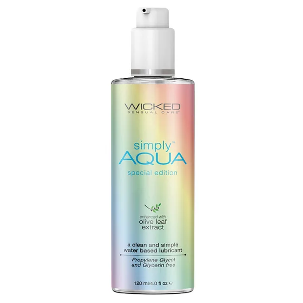 Wicked Simply Aqua Special Edition Lubricant 4oz