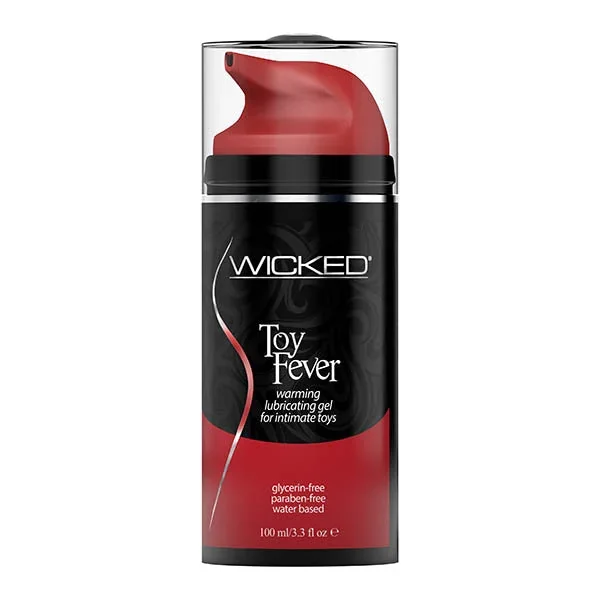 Wicked Toy Fever – Warming Glycerin Free Water Based Lubricant – 100 ml (3.3 oz) Bottle – 90223