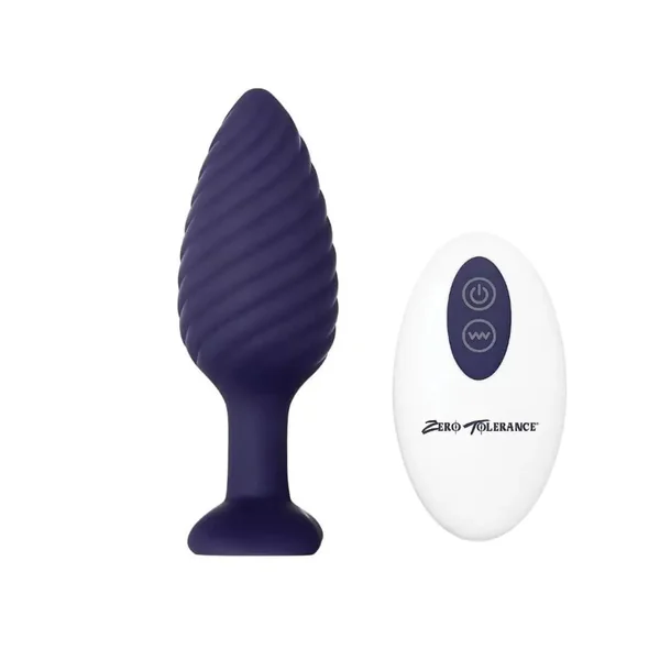 Wicked Twister Remote Vibrating Butt Plug with Remote