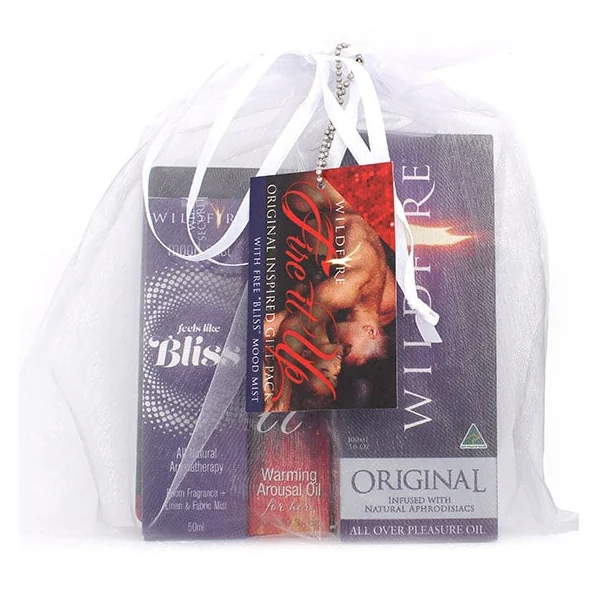Wildfire Fire It Up Original Pleasure Oil Couples Gift Pack