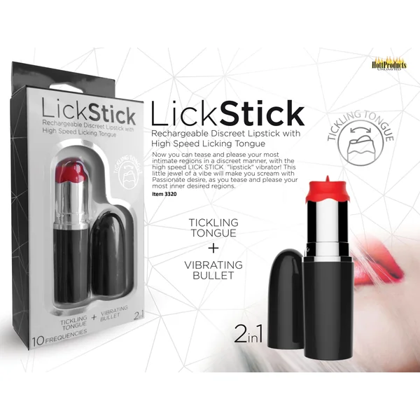 Wireless Vibrator - Lickstick - Tongue Vibrator