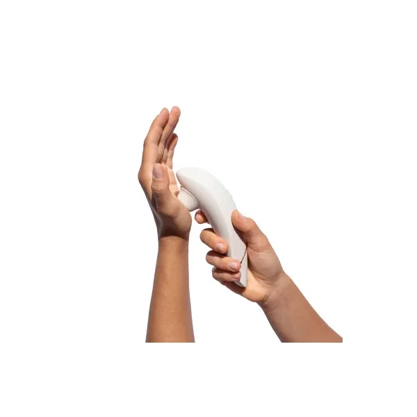 Womanizer Premium 2 Clitoral Stimulator, Warm Gray