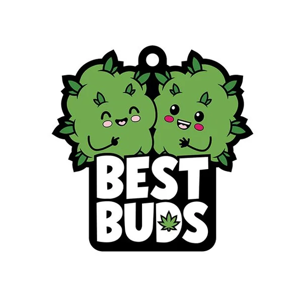 Wood Rocket Best Buds Air Freshener