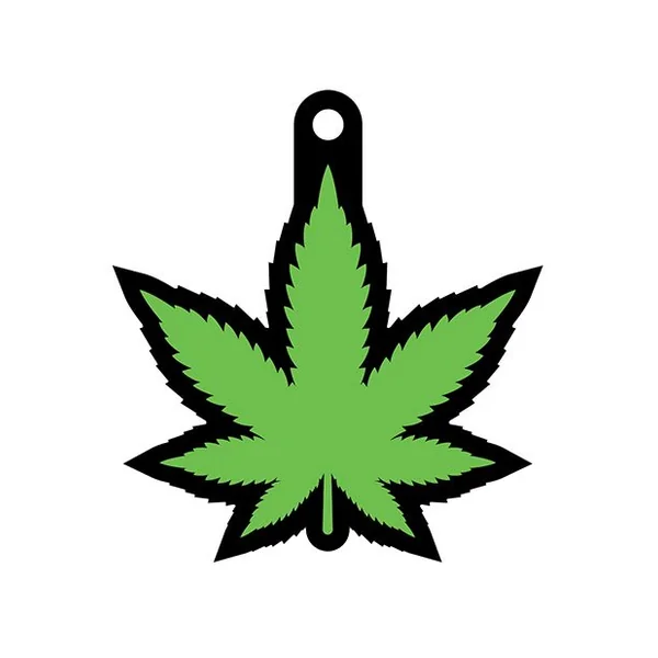 Wood Rocket Green Leaf Air Freshener