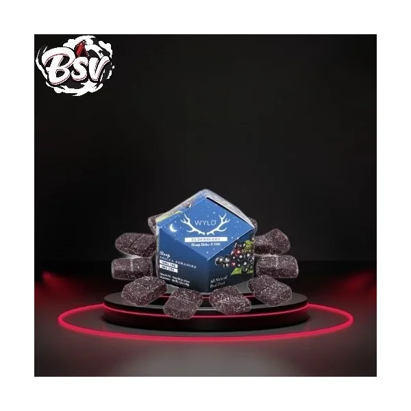 WYLD Hemp Gummies 10mg THC/CBN Elderberry