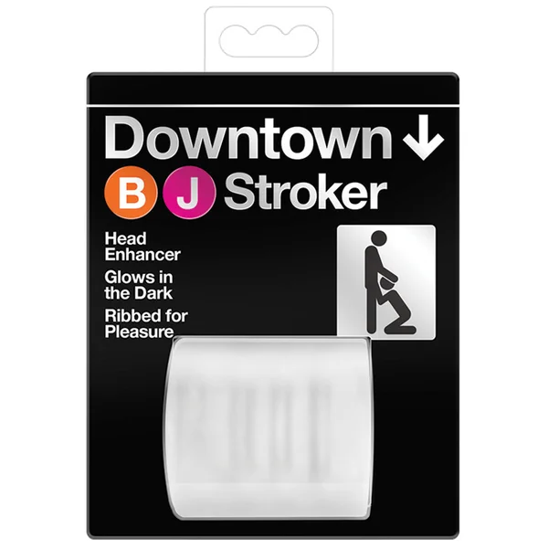X5 Men Downtown BJ Clear Masturbator / Stroker