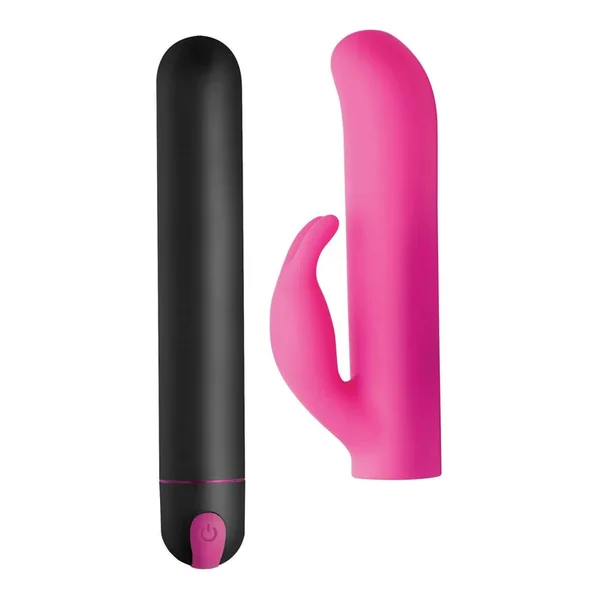 XL Silicone Bullet and Rabbit Sleeve