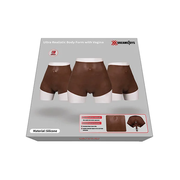 XX-DREAMTOYS Ultra Realistic Vagina Form Small - Black