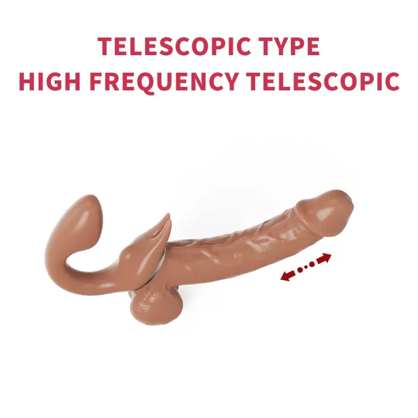 Yeain Lesbian Strapless Strap On Dildo Vibrator