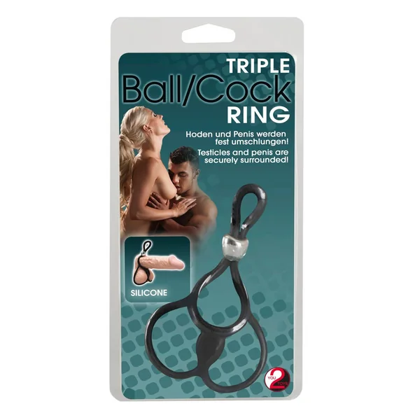 You 2 Toys – Triple Ball/Cock Ring