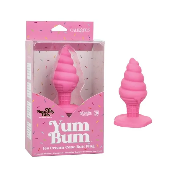 Yum Bum Ice Cream Cone Butt Plug – Pink