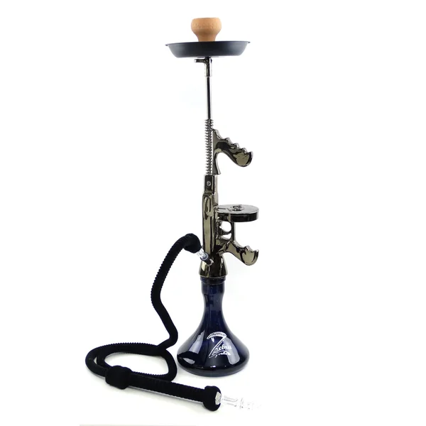Zebra Chicago Gun M16 Hookah Black Bronze