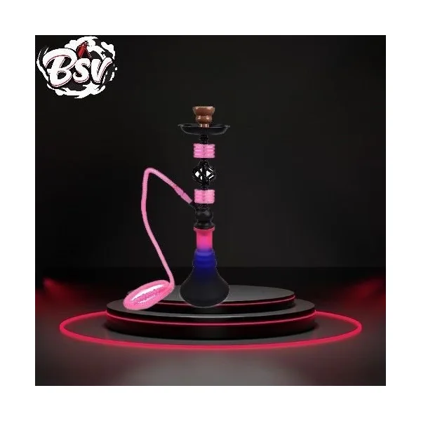 Zebra Hookah Peace 1-Hose Mix Colors