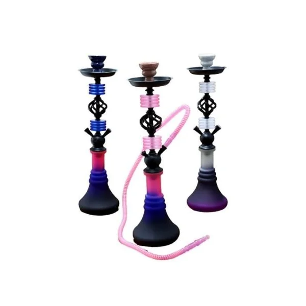 Zebra Rimon 1 Hose Hookah 28in Purple