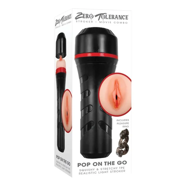 Zero Tolerance Pop On the Go Stroker – Light